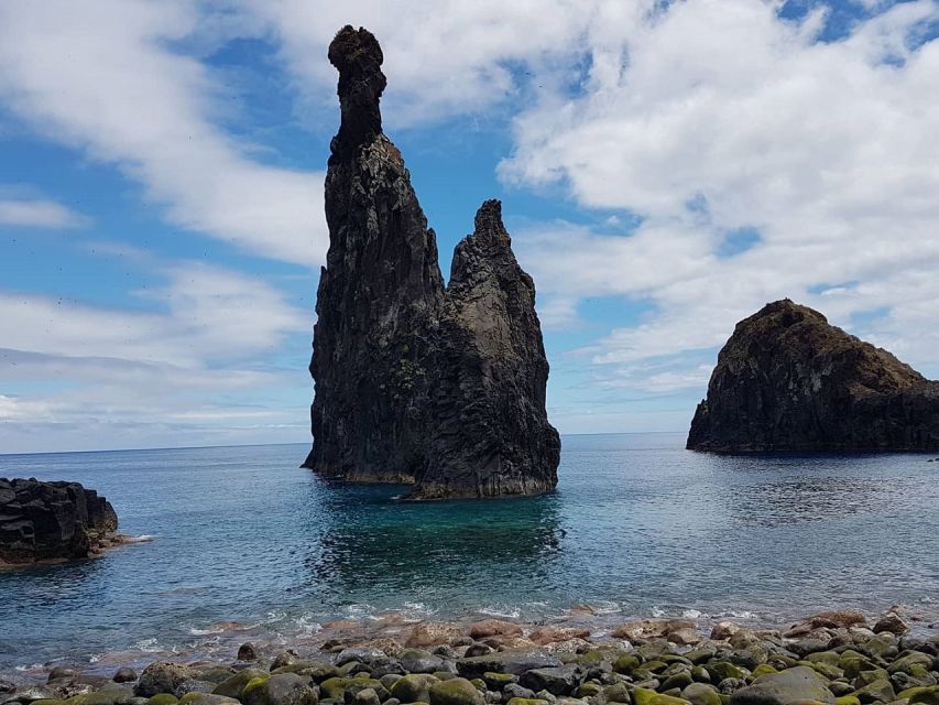 Private Jeep Tour West-Side Natural Pools - São Vicente wine tasting or poncha, then back with big valley views