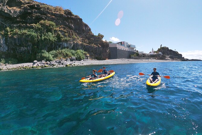Private Kayak Tour & Snorkeling in Câmara de Lobos - The small waterfall along the route: a calm stop with character
