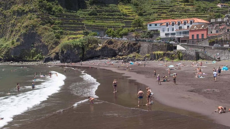 Private Vespa West Tour-Seixal,São Vicente,Porto Moniz(4hr) - The cliffside road to Seixal: where the ocean feels close