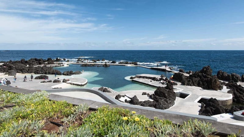 Private Vespa West Tour-Seixal,São Vicente,Porto Moniz(4hr) - Porto Moniz lava pools: the finish that earns the effort