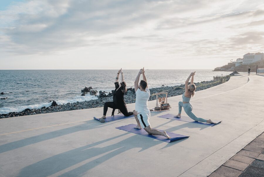 Private Yoga & Sound Bath by the Ocean - A One-Hour Reset in Madeira’s Sea Air
