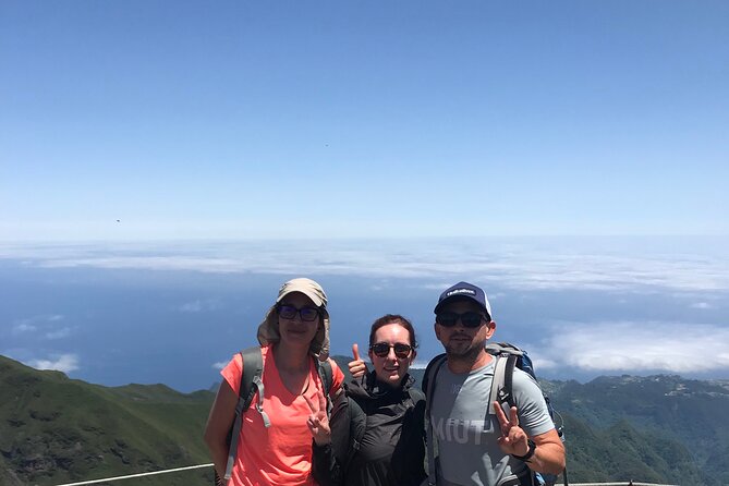 Sunrise & Hike : Pico do Areeiro to Pico Ruivo - Private Guided - After Pico Ruivo: descending to Achada do Teixeira (the legs take over)