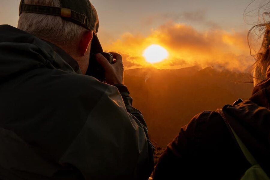 Sunset Tour @ Pico Do Areiro | Half Day 4x4 Tour - The return down: Funchal lights from above