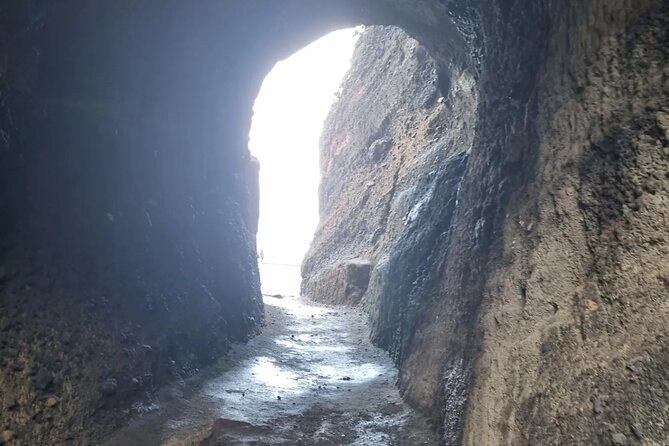 Surreal West Tour Waterfalls Natural Pools and Enchanted Forests - Ilheus da Ribeira da Janela: rock formations and a calmer stretch