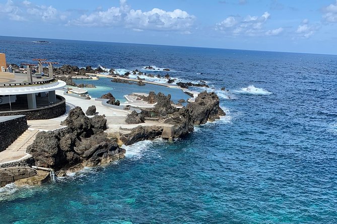 West 4x4 Experience: Skywalk, Porto Moniz Pools and Fanal Forest - Porto Moniz natural swimming pools: your main swim block (and the one big variable)