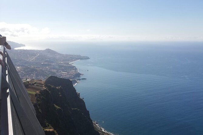 West Tour of the Island - Cabo Girão skywalk cliff: giant height, one key ticket cost
